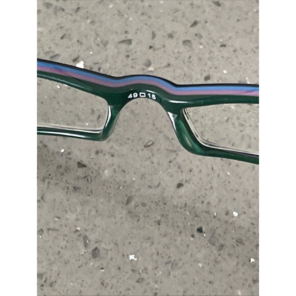 KLiiK eyeglasses frames ONLY Denmark 49-15-135 black full rim rectangle multi main image 10